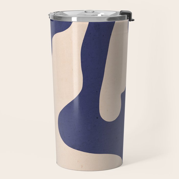 Modern Abstract Shapes 73 Travel Mug Gallery Image 2