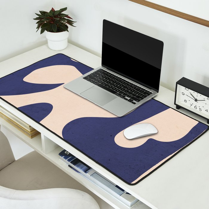 Modern Abstract Shapes 73 Desk Mat Gallery Image 2