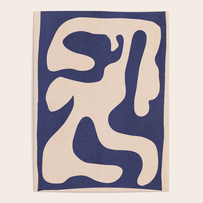 Modern Abstract Shapes 73 Poster Gallery Image 1