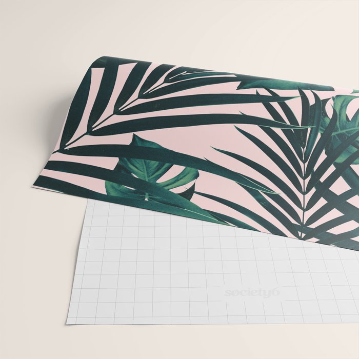 Tropical Jungle Leaves Pattern #5 #tropical #decor #art #society6 Wrapping Paper Gallery Image 2