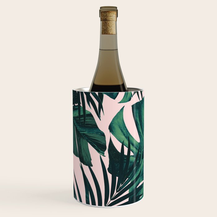 Tropical Jungle Leaves Pattern #5 #tropical #decor #art #society6 Wine Chiller Gallery Image 2