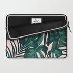Tropical Jungle Leaves Pattern #5 #tropical #decor #art #society6 Laptop Sleeve Gallery Image 2
