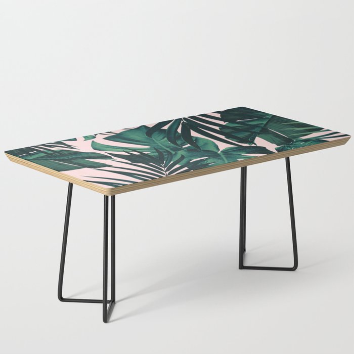 Tropical Jungle Leaves Pattern #5 #tropical #decor #art #society6 Coffee Table Gallery Image 1