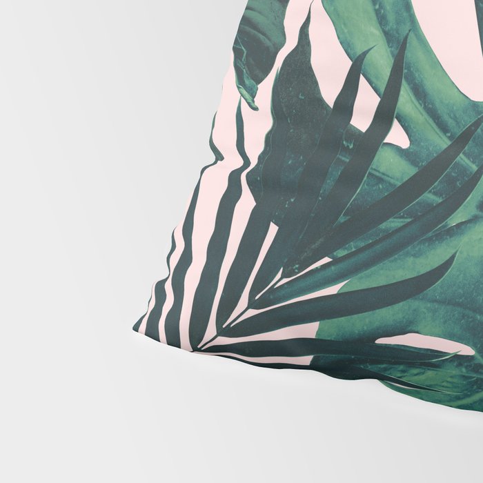 Tropical Jungle Leaves Pattern #5 #tropical #decor #art #society6 Pillow Sham Gallery Image 4