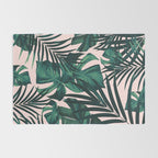 Tropical Jungle Leaves Pattern #5 #tropical #decor #art #society6 Rug Gallery Image 2