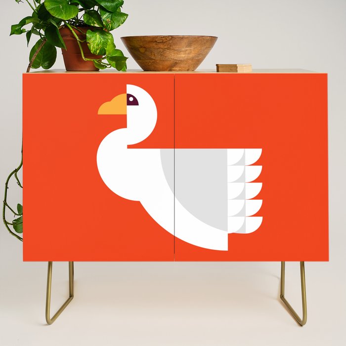 Geometric swan Credenza Gallery Image 1