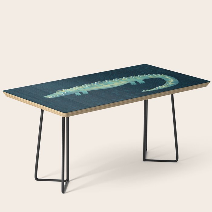 Alligator - or maybe Crocodile Coffee Table Gallery Image 1