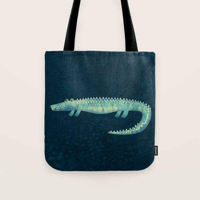 Alligator - or maybe Crocodile Tote Bag Gallery Image 1