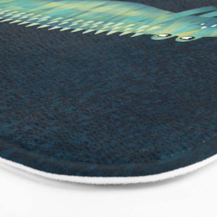 Alligator - or maybe Crocodile Bath Mat Gallery Image 3