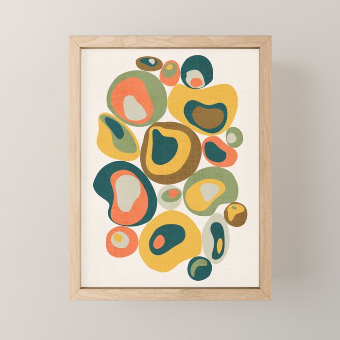 Pebbles Mini Art Print Gallery Image 1