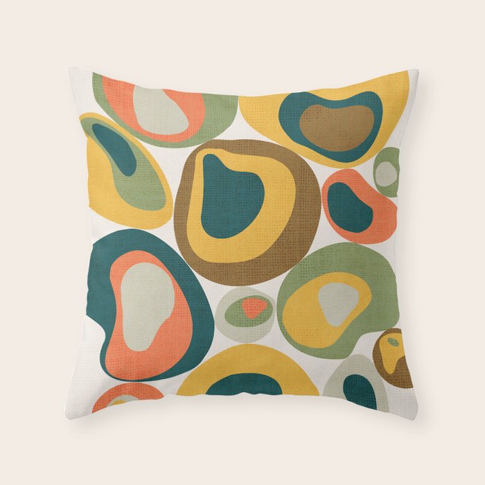 Pebbles Throw Pillow Gallery Image 6