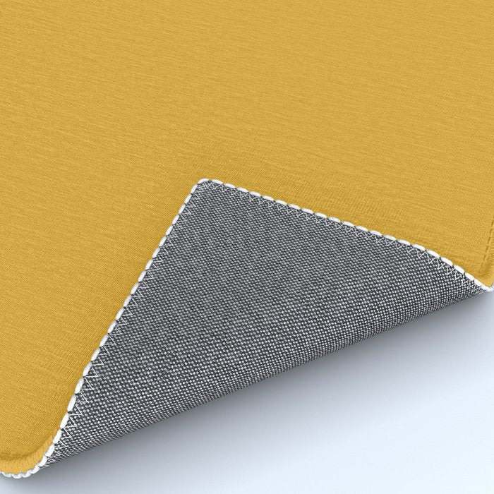 Solid Yellow (Mustard Yellow) Rug Gallery Image 4
