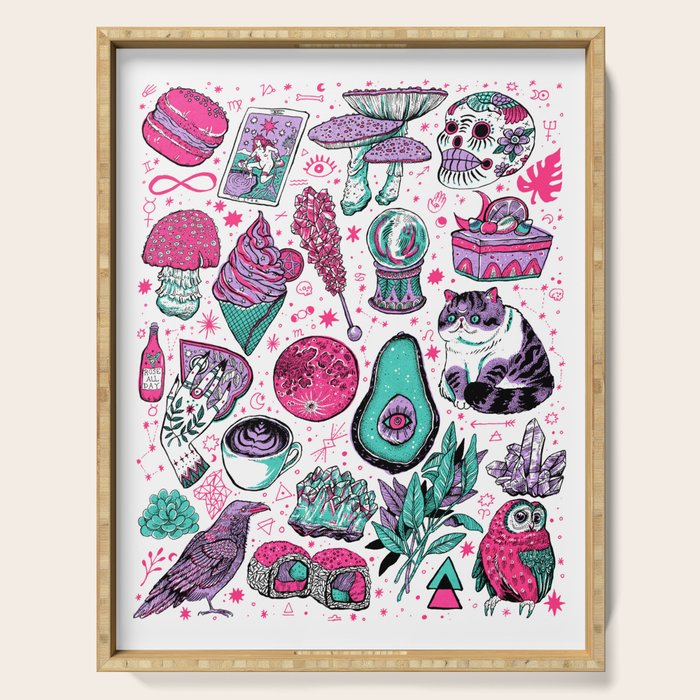 Basic Witch II Serving Tray Gallery Image 1