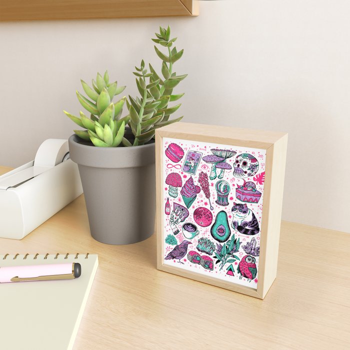 Basic Witch II Mini Art Print Gallery Image 2