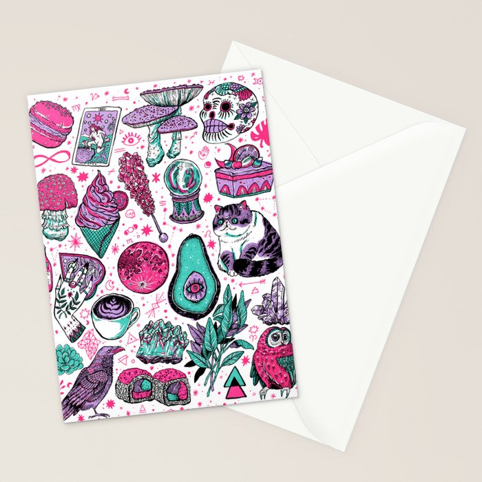 Basic Witch II Stationery Card Gallery Image 2