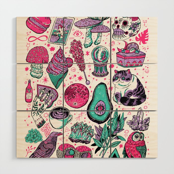 Basic Witch II Wood Wall Art Gallery Image 1
