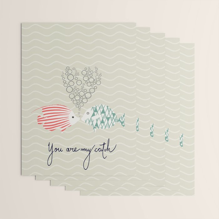 You are my catch Wrapping Paper Gallery Image 3