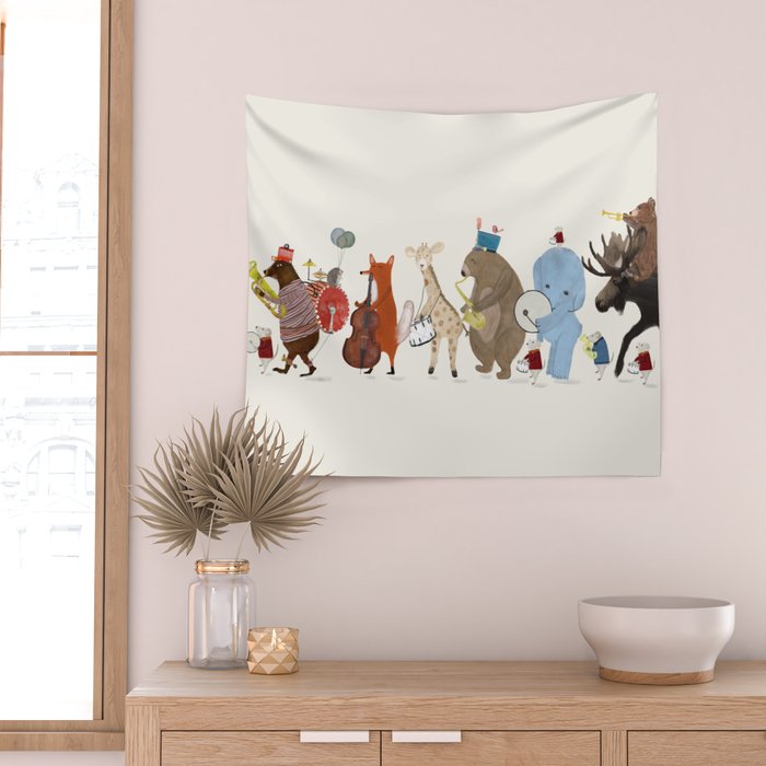 big little parade Wall Tapestry Gallery Image 2