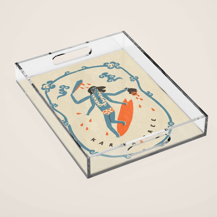Karma Free Acrylic Tray Gallery Image 1