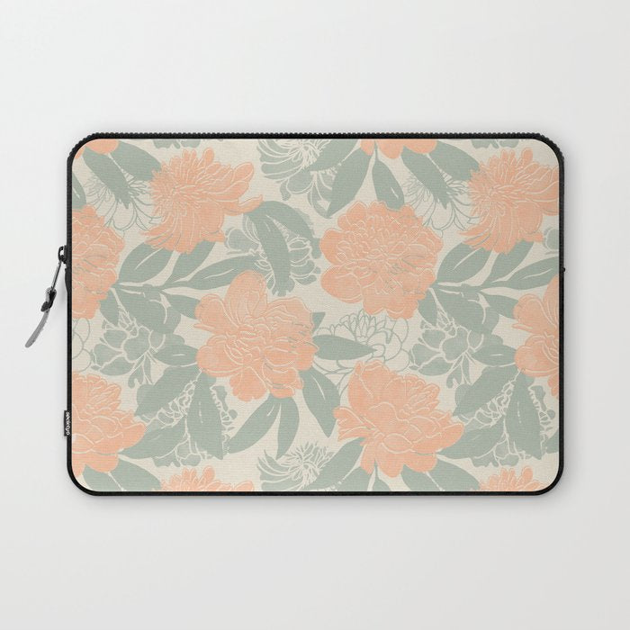 Modern floral blooms P3 Laptop Sleeve Gallery Image 1