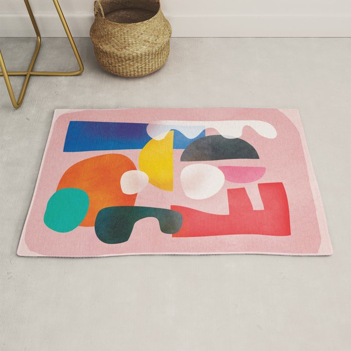 Abstract Modern Art 23  Rug Gallery Image 1