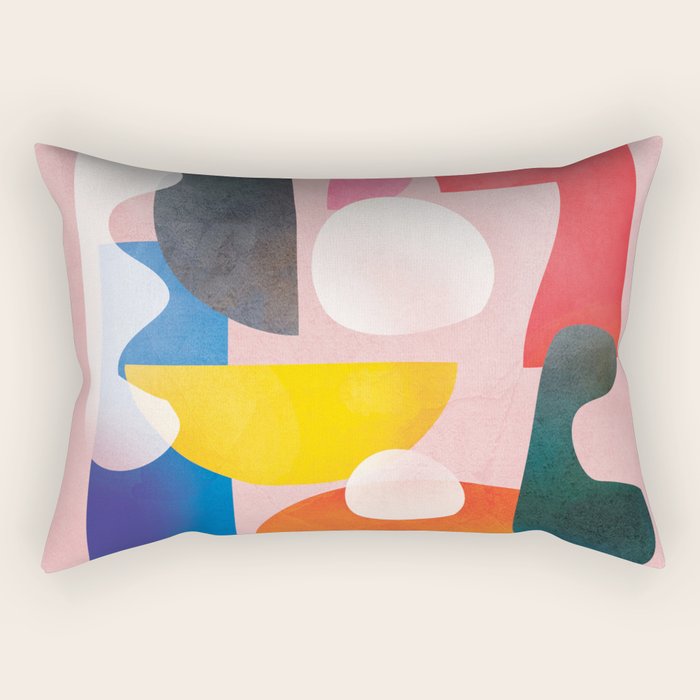 Abstract Modern Art 23  Rectangular Pillow