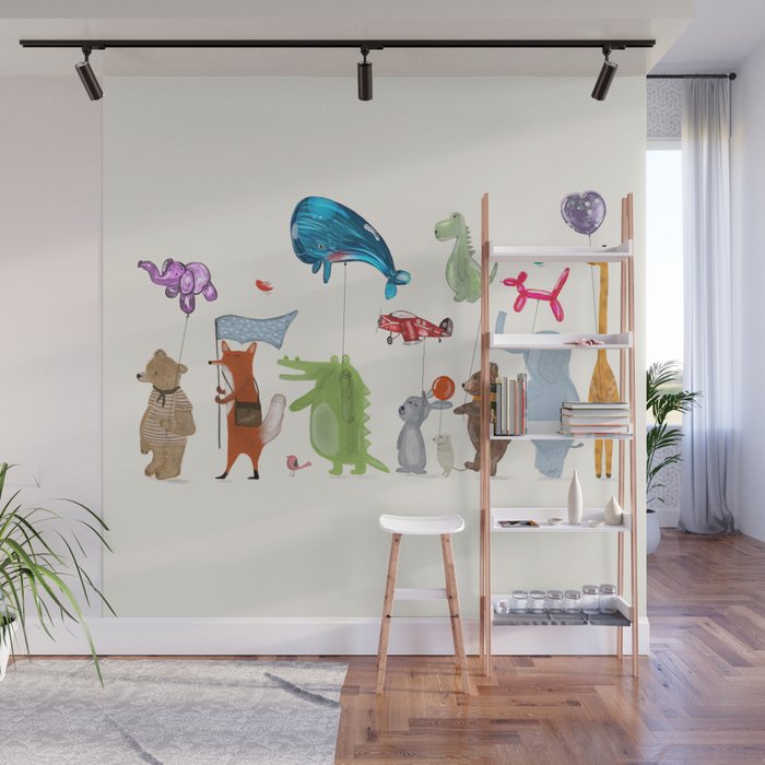 balloon parade Wall Mural Gallery Image 1