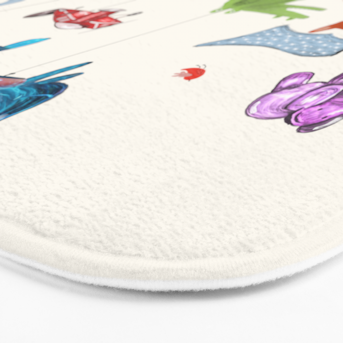 balloon parade Bath Mat Gallery Image 3