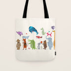 balloon parade Tote Bag Gallery Image 1