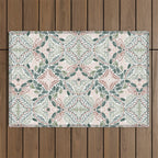 Jungle Charm Artistic Medley Outdoor Rug Gallery Image 1