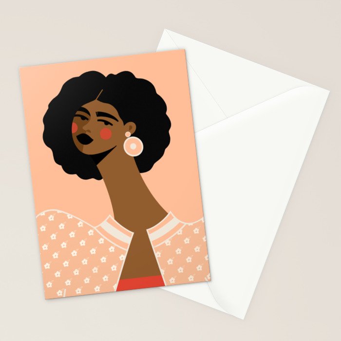 Peachy Keen Stationery Card Gallery Image 2