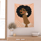 Peachy Keen Wall Tapestry Gallery Image 2