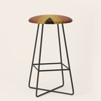 Double Rainbow #1 Stool Gallery Image 1