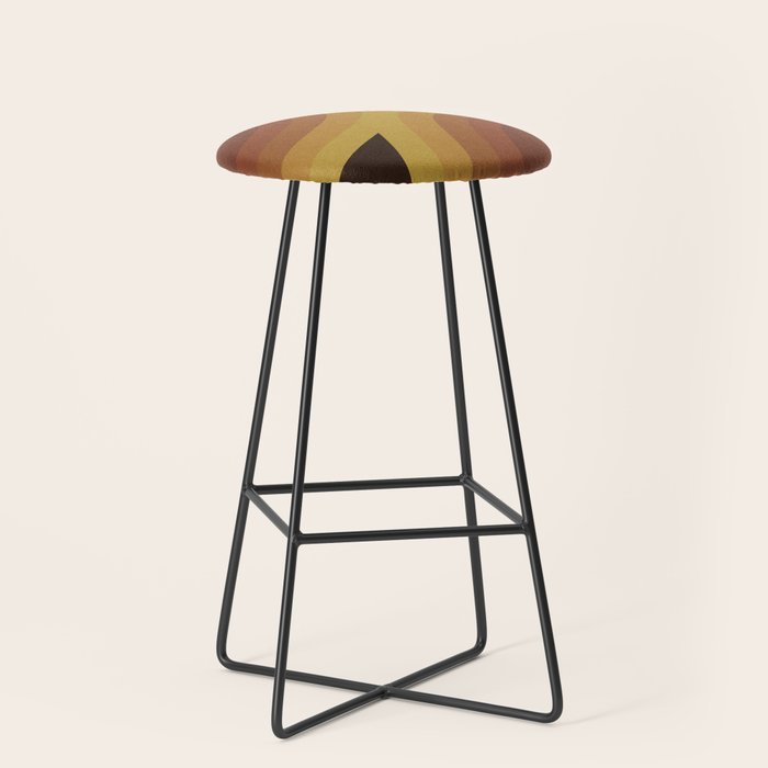Double Rainbow #1 Stool Gallery Image 1