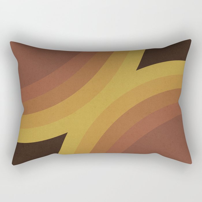 Double Rainbow #1 Rectangular Pillow Gallery Image 2