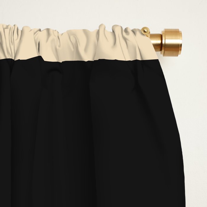 Geometric Shapes Black and White 6 Window Curtain Gallery Image 2