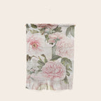 Vintage & Shabby Chic - Antique Pink Peony Flowers Garden Wall Hanging Gallery Image 1