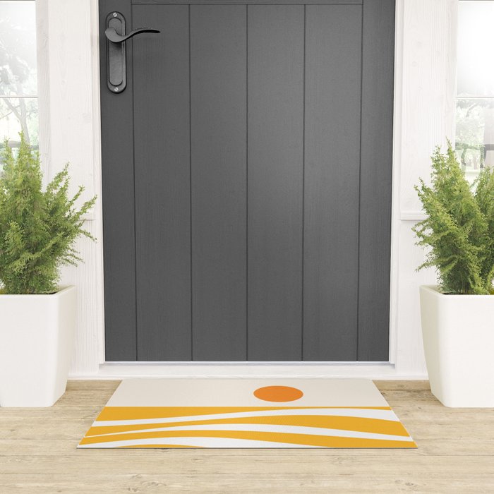 Abstract Landscape 25B Welcome Mat Gallery Image 3