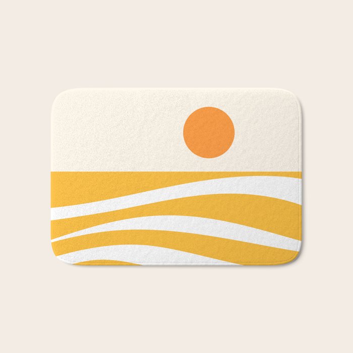 Abstract Landscape 25B Bath Mat Gallery Image 1
