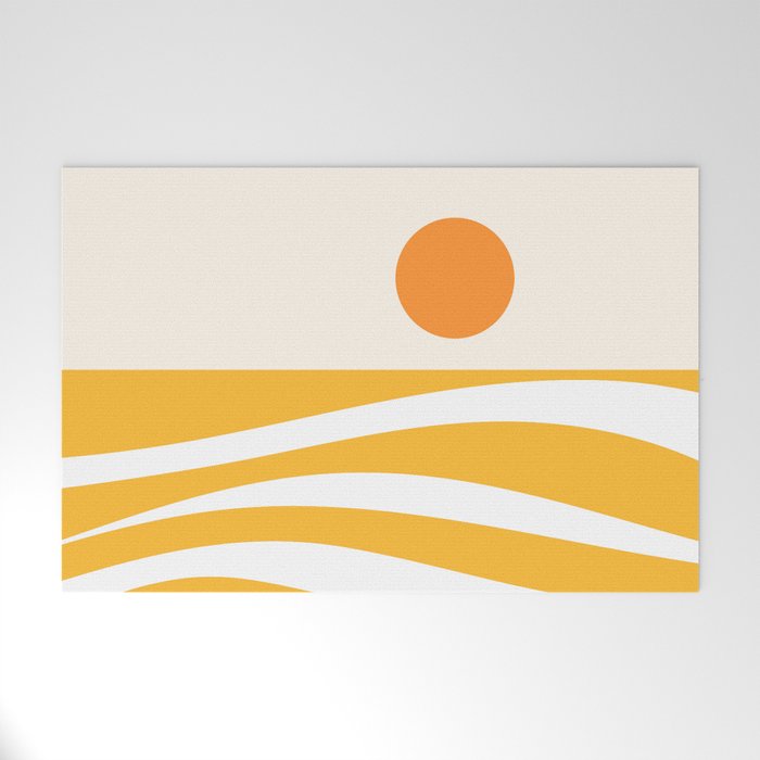 Abstract Landscape 25B Welcome Mat Gallery Image 1