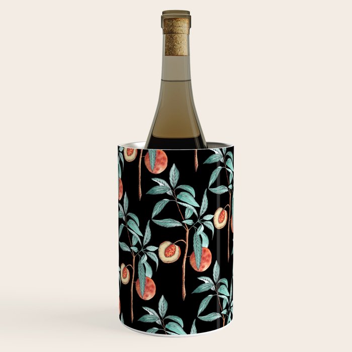 botanical peach Wine Chiller Gallery Image 2