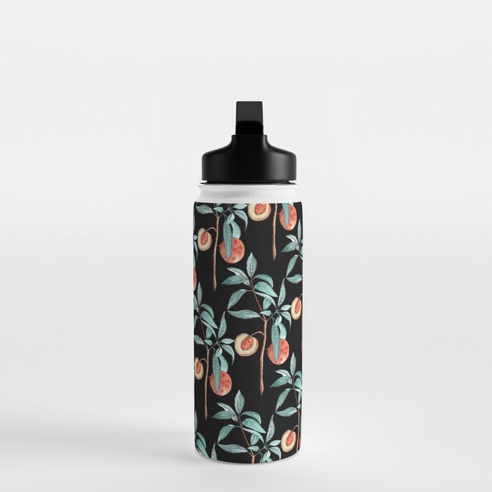 botanical peach Water Bottle Gallery Image 3