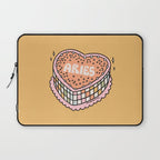 Aries Heart Cake Laptop Sleeve Gallery Image 1