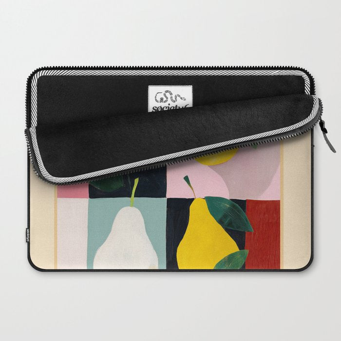 Modern Pears Still Life I Laptop Sleeve Gallery Image 2