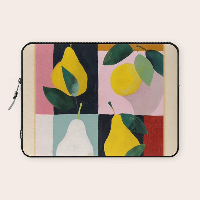 Modern Pears Still Life I Laptop Sleeve Gallery Image 1