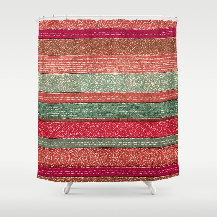 Traditional Carpet Shower Curtain Gallery Image 1