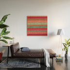 Traditional Carpet Wood Wall Art Gallery Image 2