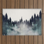 into the wilderness Outdoor Rug Gallery Image 1