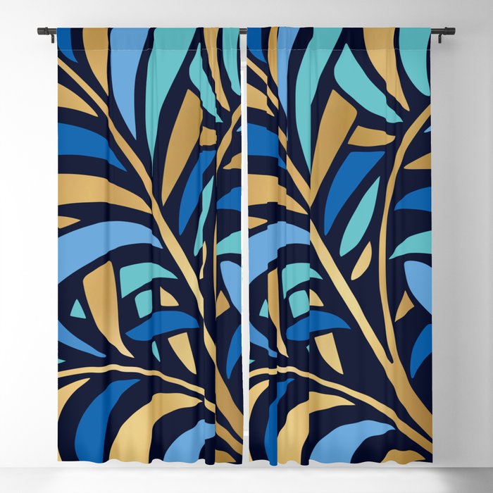Decorative Floral Leaf Window Curtain Gallery Image 5
