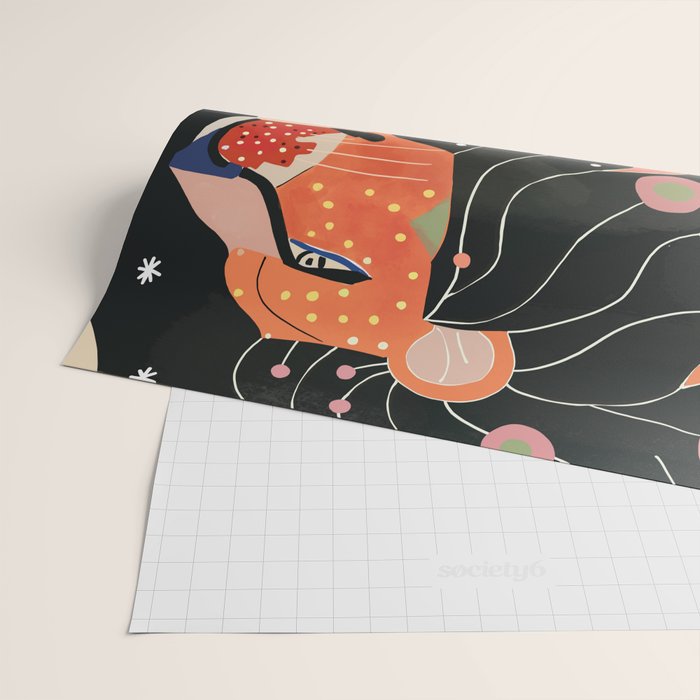 Astral Lion Wrapping Paper Gallery Image 2